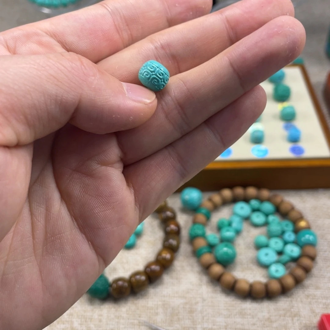 原生态湖北矿小配饰，直径9