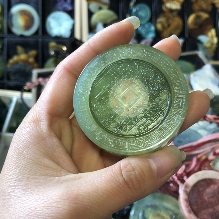 岫玉未镶嵌岫玉挂件