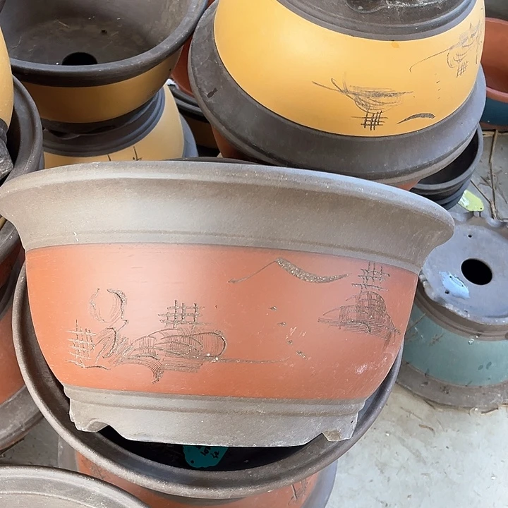 紫砂花盆   100:2。 41-20