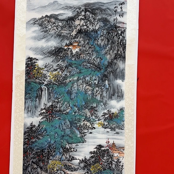 步***营国画崔晓军老师作品！