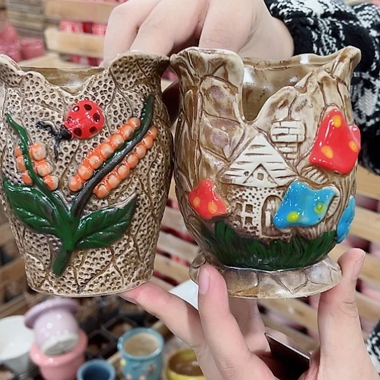 陶瓷花盆凑单福利满10元发货！