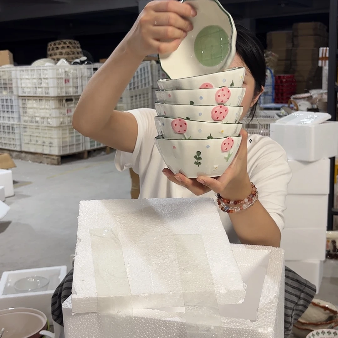 瓷微瑕陶瓷餐具釉下彩