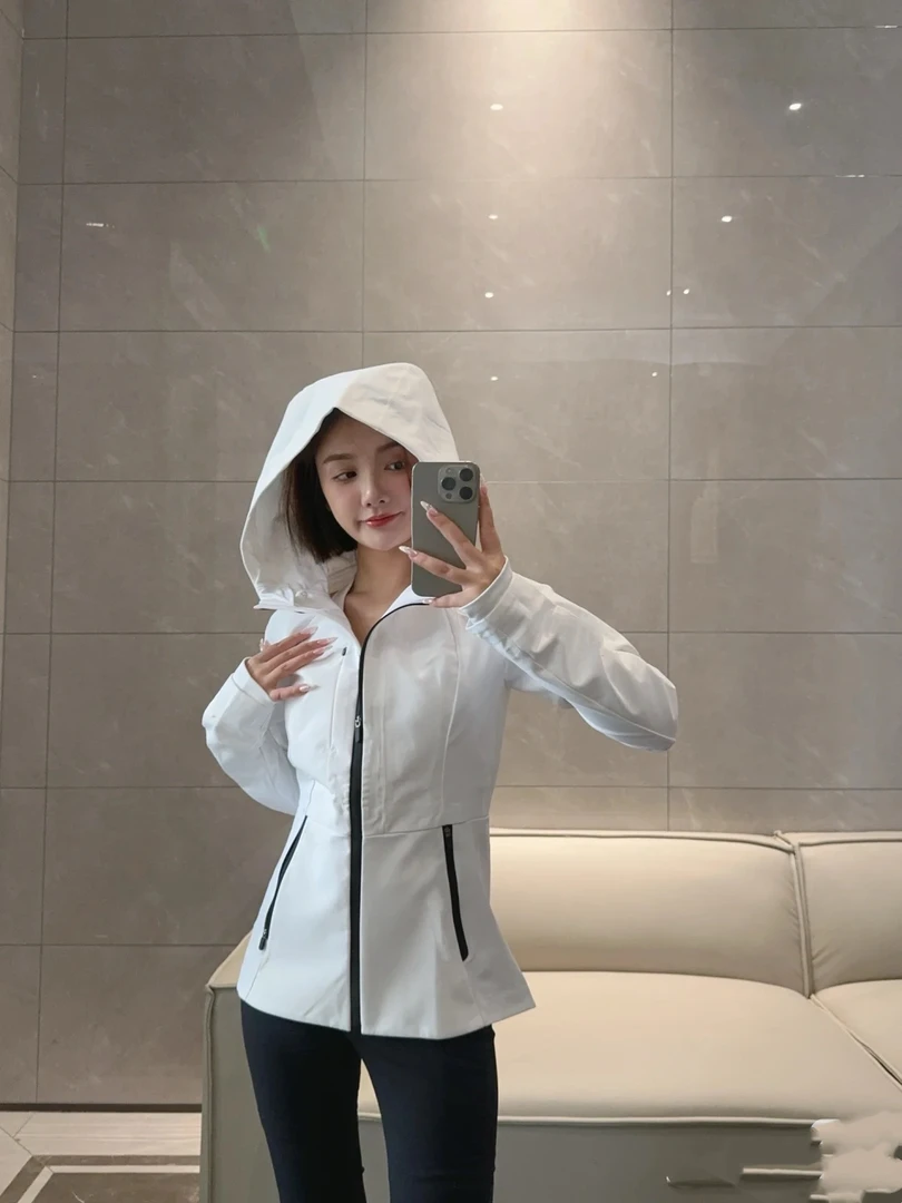 27227欧货lu家春夏软壳冲锋衣显瘦防晒衣衣长57