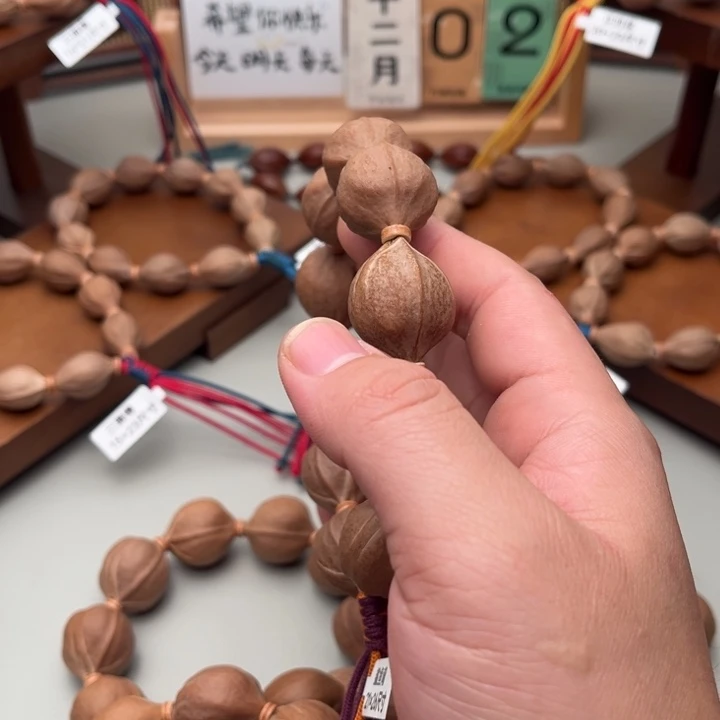 飘***雨橄榄核手串/手链梅林铁核