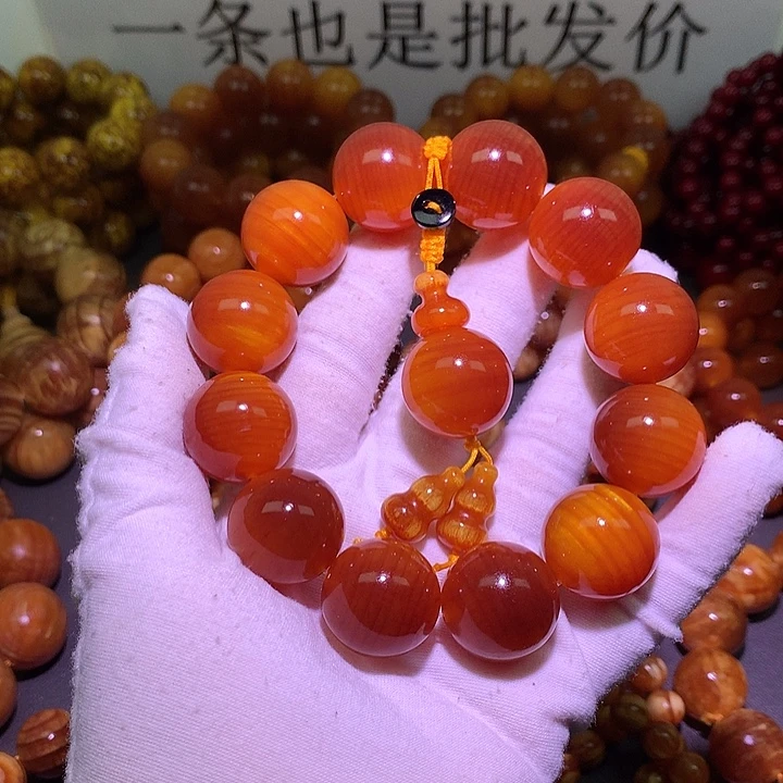 松木（琥珀木）手串/手链2.1 包浆高货