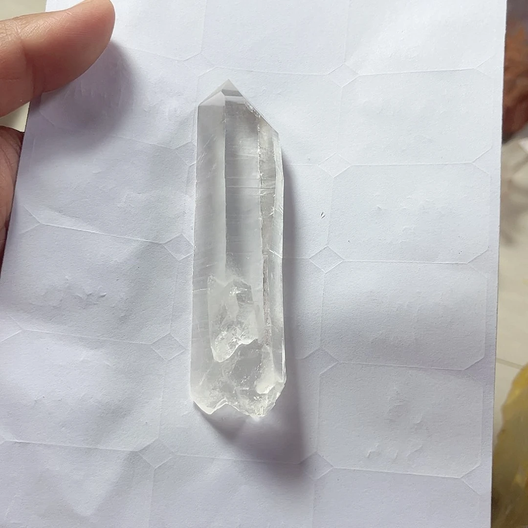 水晶天然水晶原石摆件未镶嵌静*