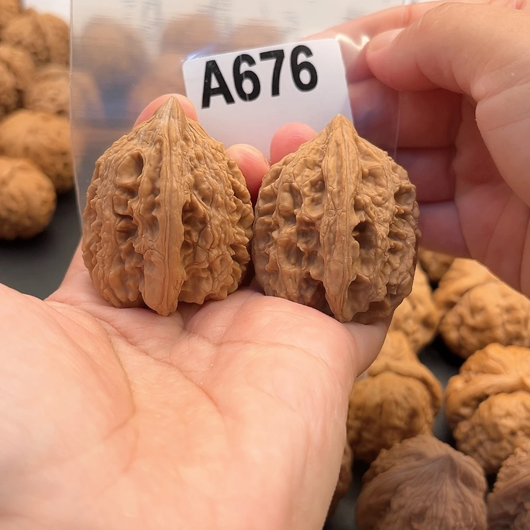桃核把件大沽石全品35