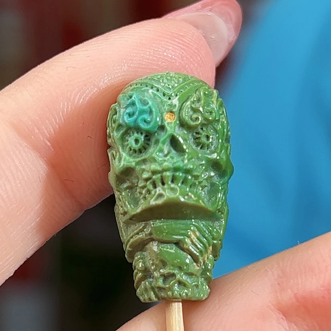 绿松石未镶嵌珠宝奇石