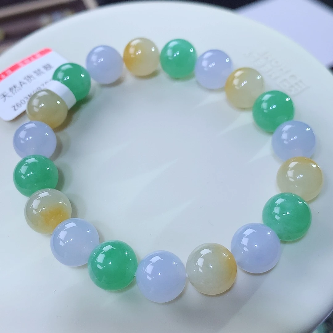 未镶嵌手串翡翠翡翠卡10