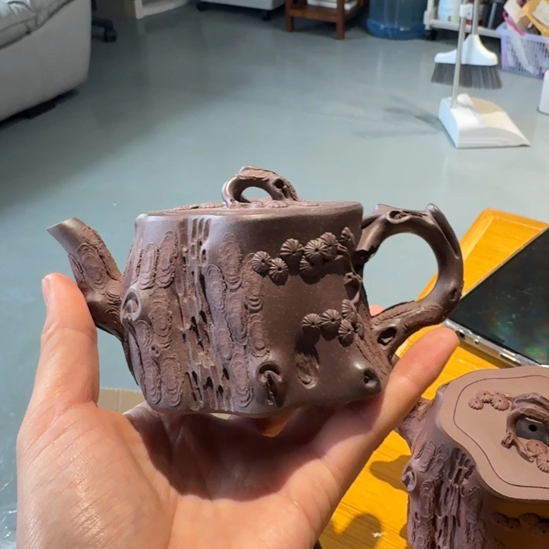宇****紫砂茶壶原矿原石的制作方法