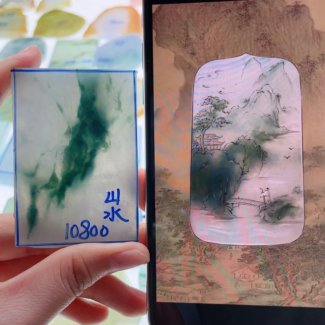 定制翡翠未镶嵌天然