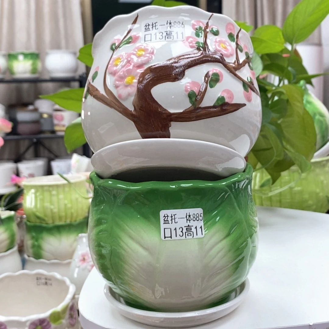 @有孔陶瓷花盆@@50682869