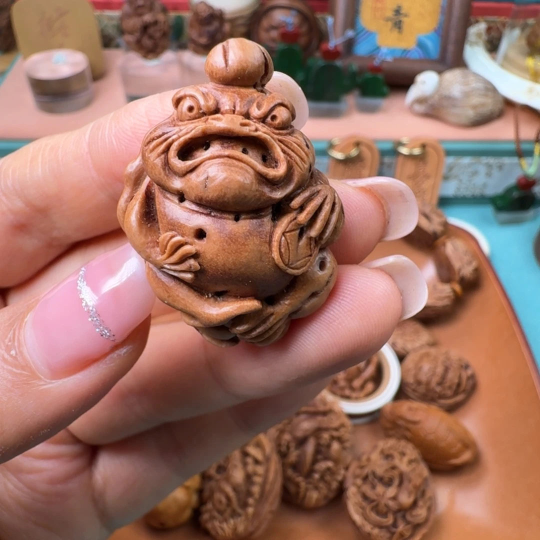 橄榄核手串/手链核潮核雕手工制作