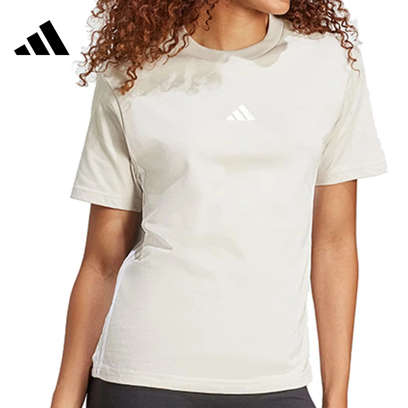 【法雅体育】adidas阿迪达斯夏日户外女子运动休闲短袖T恤JE1237