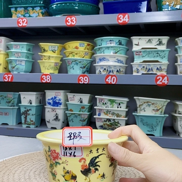 紫砂花瓶紫砂花盆