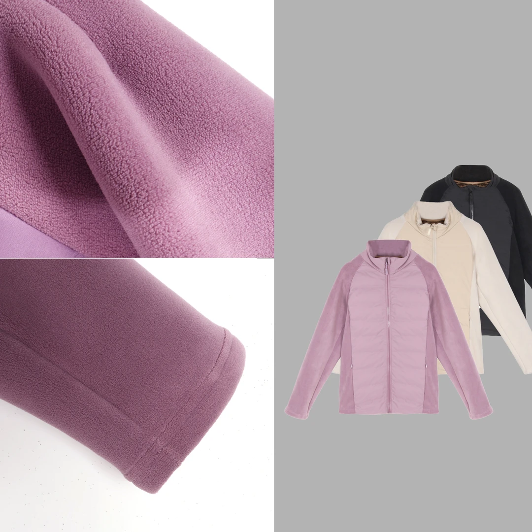 凯特丝蓓738#冬季新款厚款拼接立领修身显瘦运动户外外套女