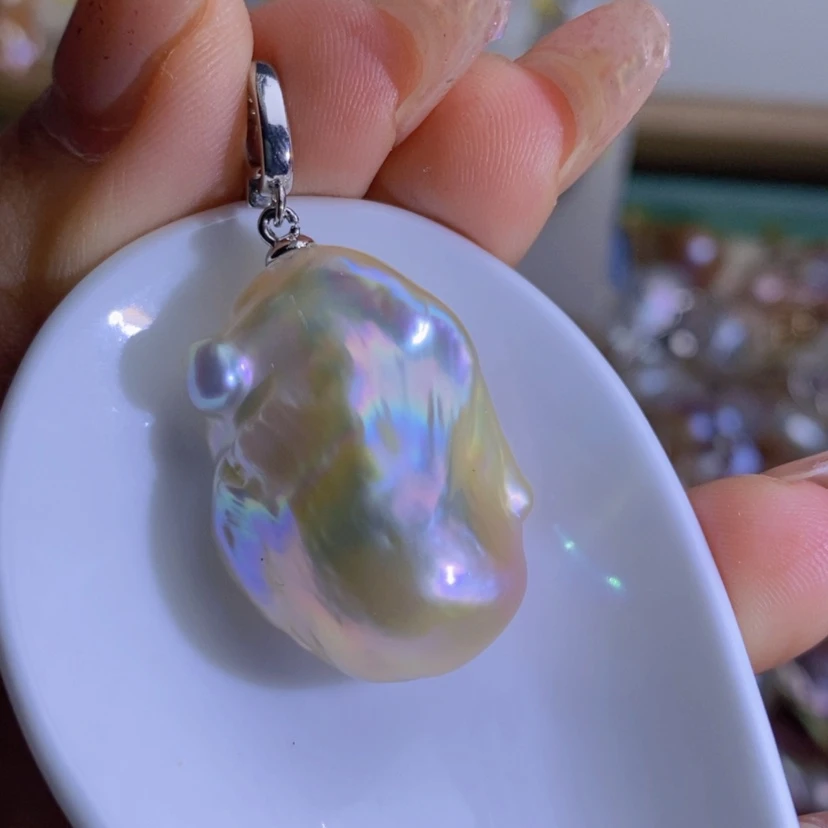 【闪购商品】淡水珍珠天然淡水珍珠合金
