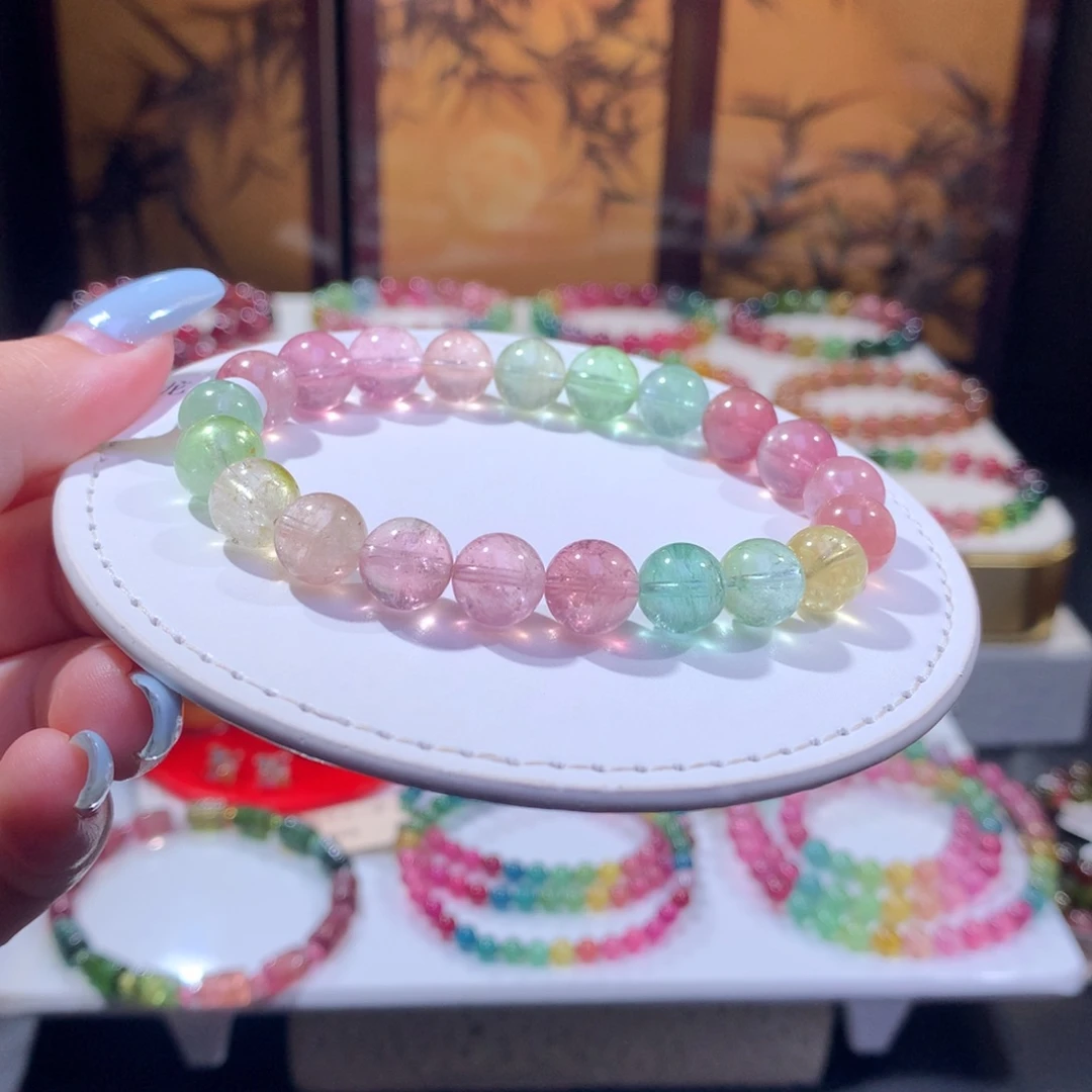 未镶嵌手链碧玺碧玺