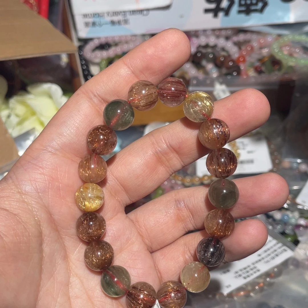 水晶手链未镶嵌福***子手链