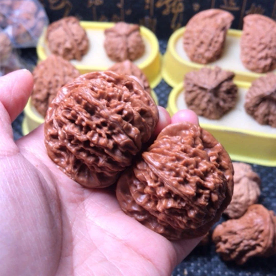 【闪购商品】摆件核桃安****步文玩核桃