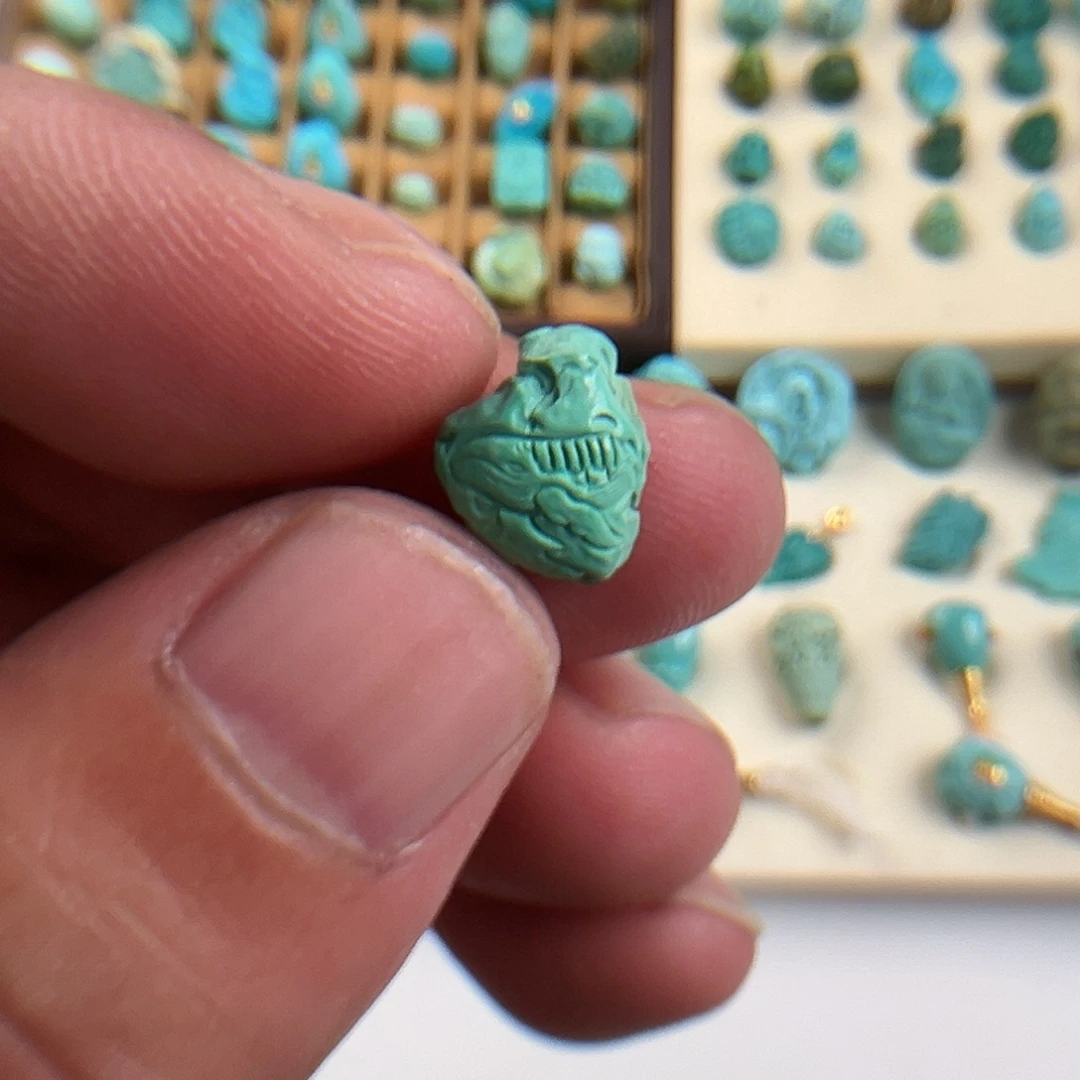 绿松石未镶嵌配饰配饰