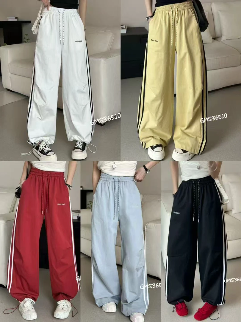 炸款～GMS欧货薄料设计感时尚显瘦工装裤36510