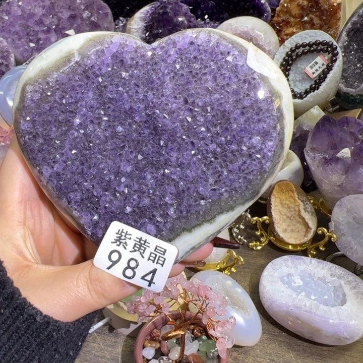 未镶嵌大型摆件（非配饰）紫晶984