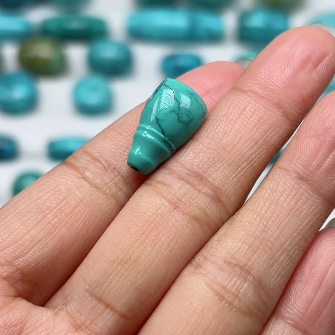 绿松石珠宝奇石未镶嵌木****G