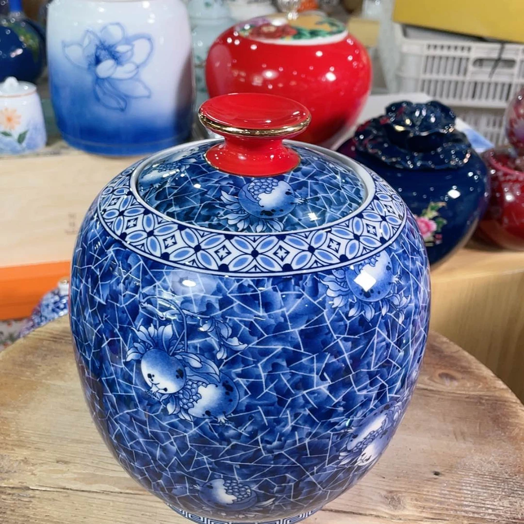 【闪购商品】罐陶瓷茶叶罐密封罐