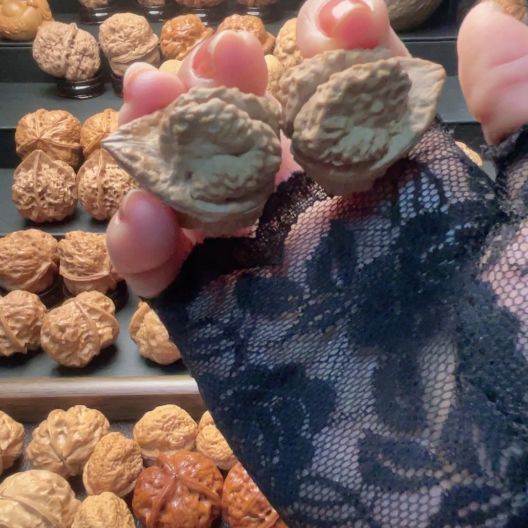 文玩核桃吊坠羊头…………