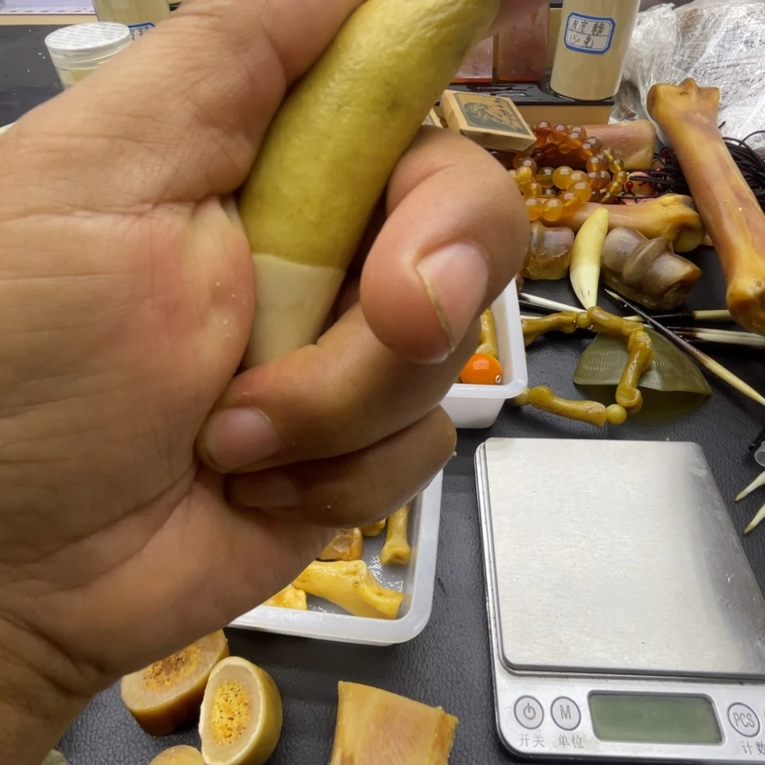 猪牙手串/手链手工制作工艺品摆件