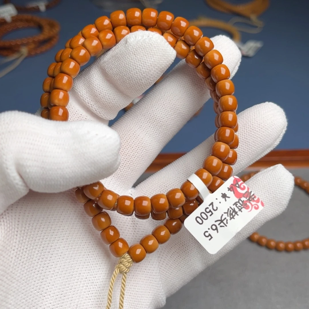 手串橄榄核6.5核尖a4