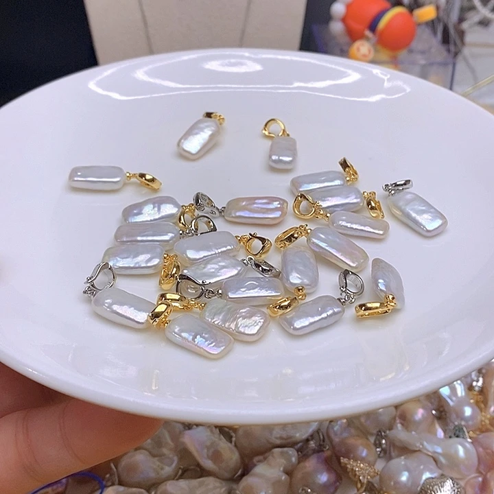 淡水珍珠银S925镶嵌颈饰315