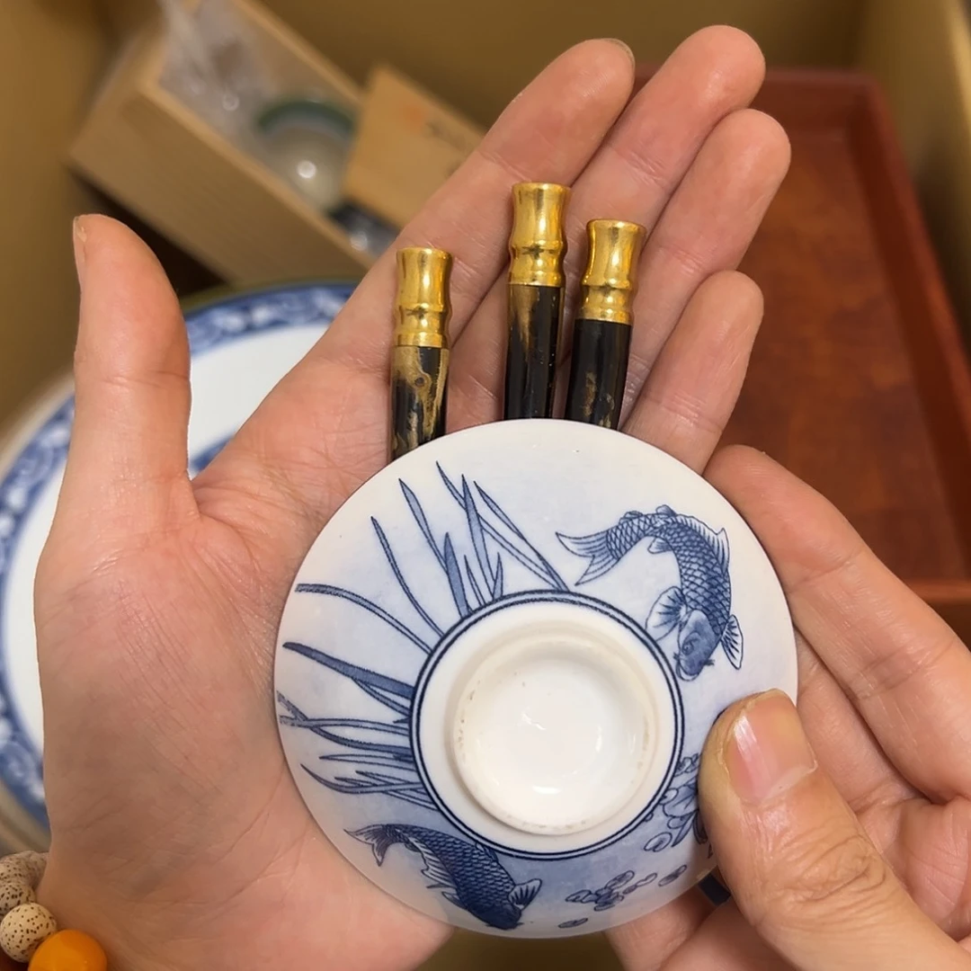 瓷片工艺赏玩器物下单即认可多样性发其一小**青