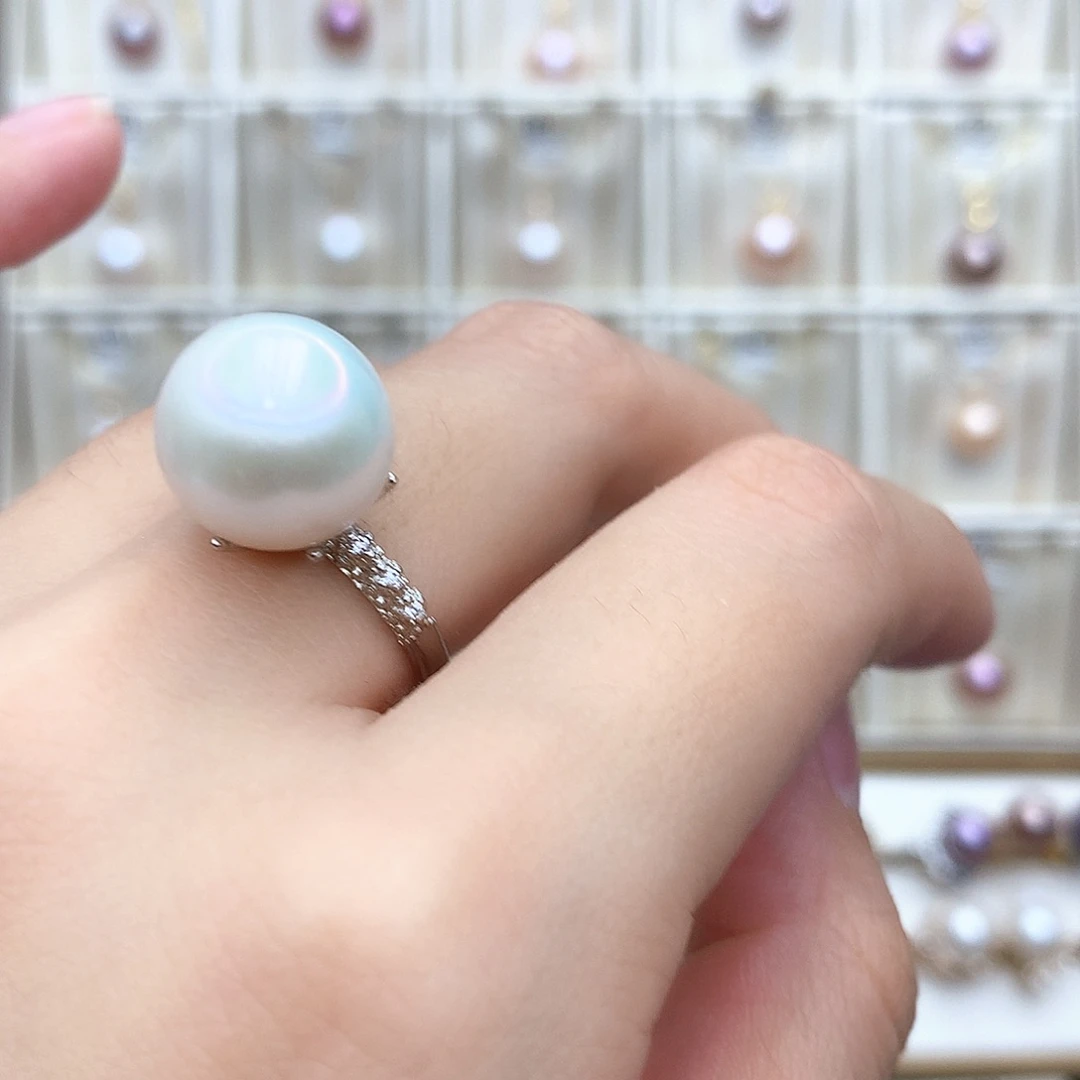 淡水珍珠颈饰合金