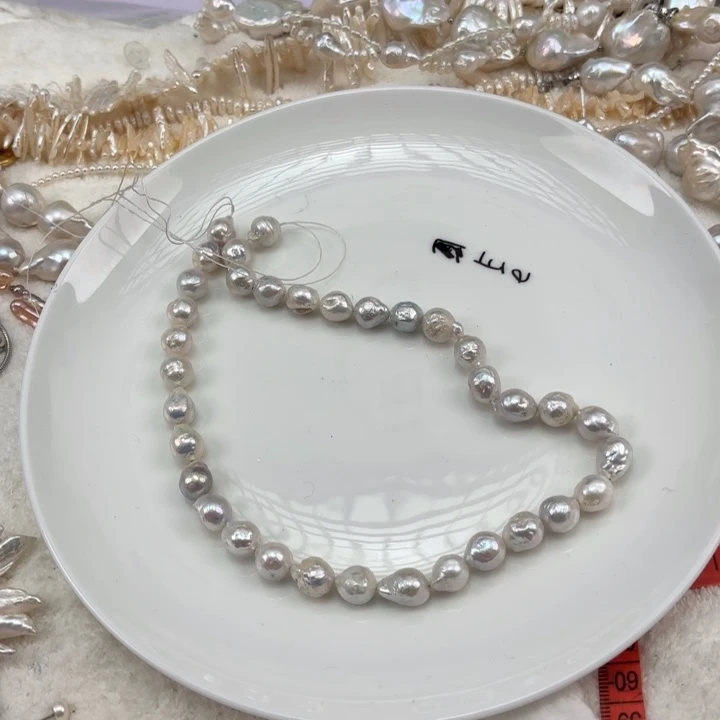 未镶嵌颈饰淡水珍珠