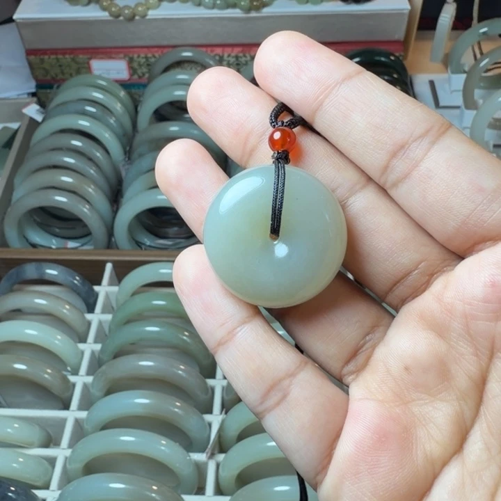 富***¥和田玉（糖玉）未镶嵌手链