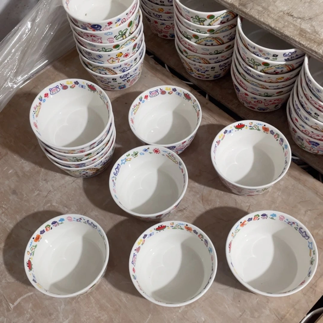 涂鸦碗4.5英寸6个装