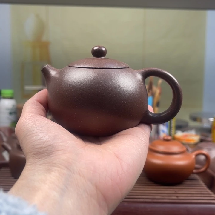 紫砂茶壶一****?底槽清西施