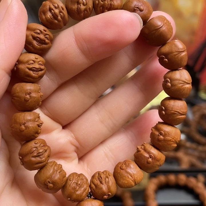 手串/手链橄榄核龙纹桃核