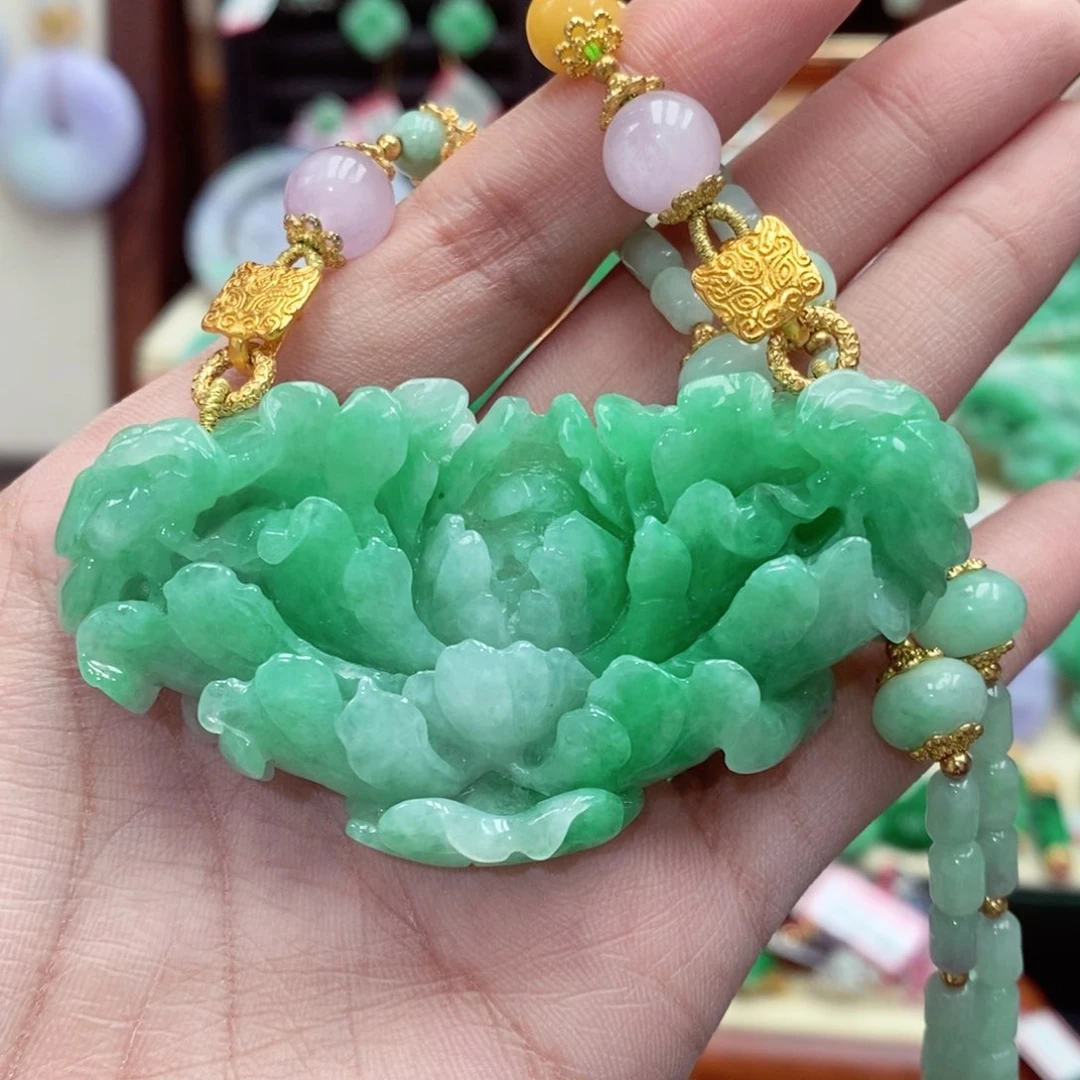 颈饰未镶嵌翡翠翡翠吊坠