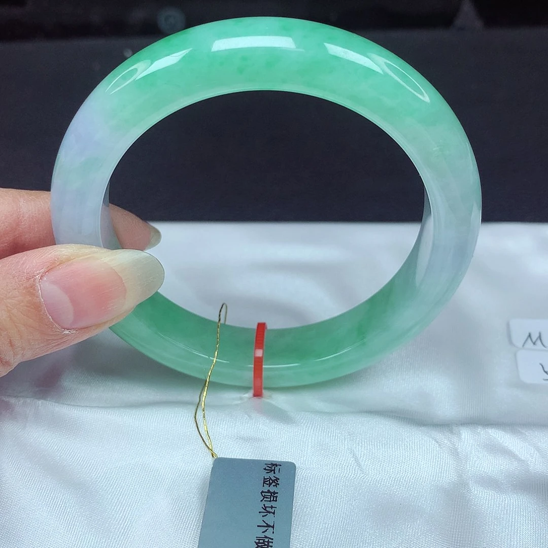 未镶嵌手镯翡翠57圈705