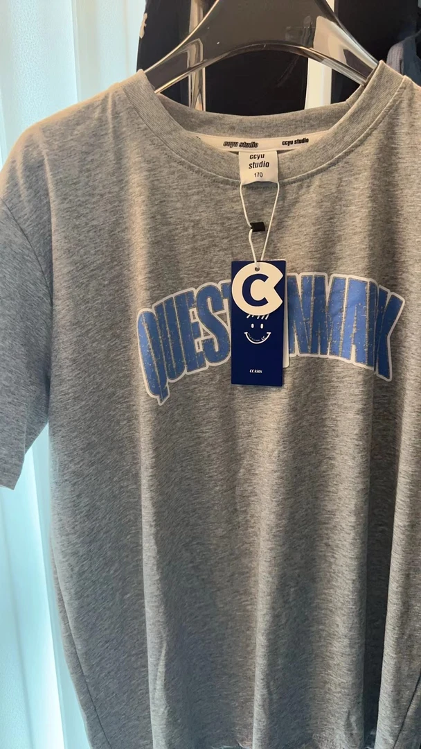 GARDENMUSE 破裂字母短袖2512