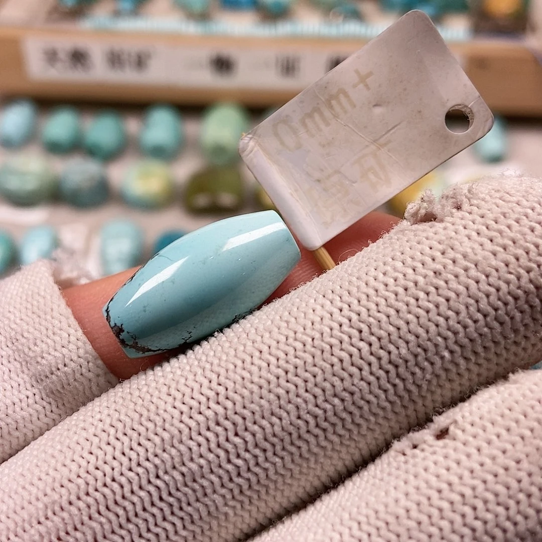 未镶嵌绿松石珠宝半成品