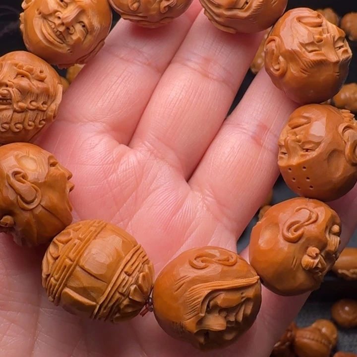 橄榄核手串/手链宿****店虚派罗汉