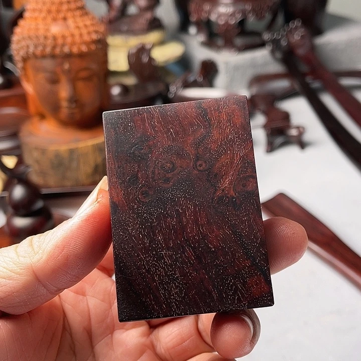 檀香紫檀（小叶紫檀）小叶紫檀无事牌