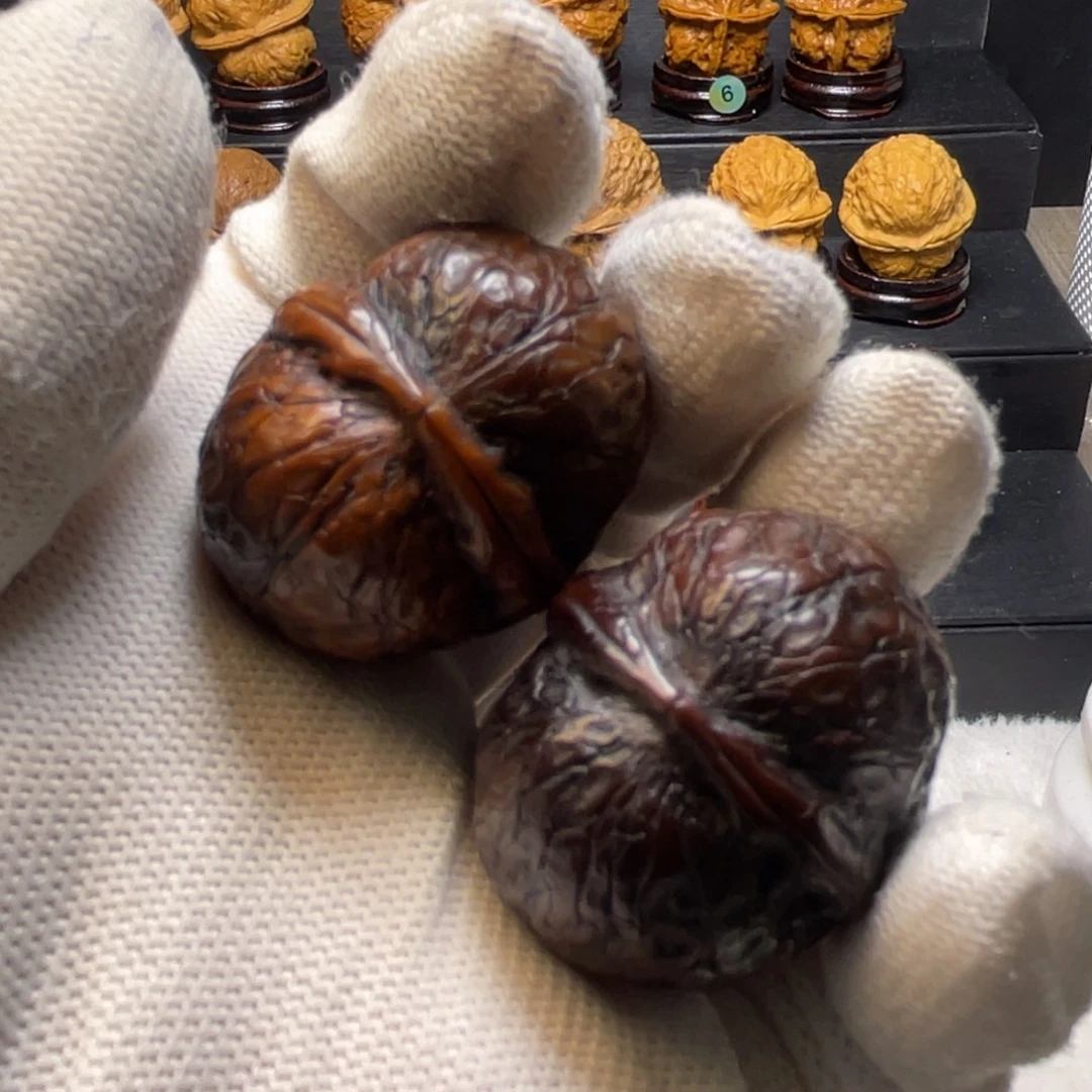 把件文玩核桃Y8乾坤球36尺