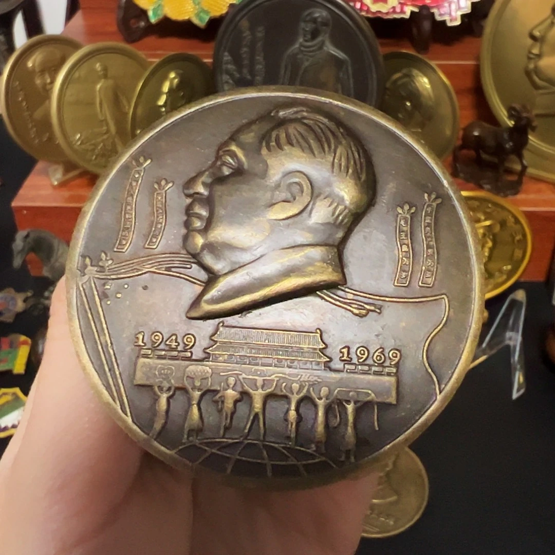 金属黄铜铜章链接