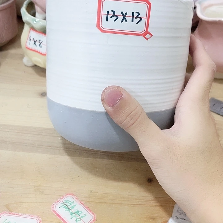 陶瓷花盆全场12包邮