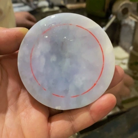 定制翡翠手镯未镶嵌知*?内径57